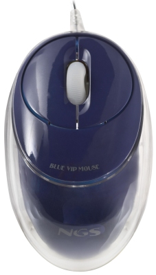 Ngs Raton Optico 800dpi Usb Blue Vip Mouse Azul